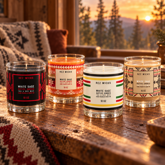 Southwestern Candles | Set of 4
