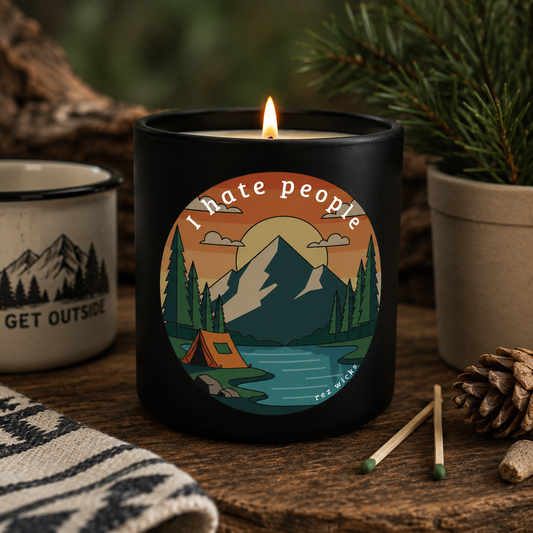 I Hate People 10 oz Candle