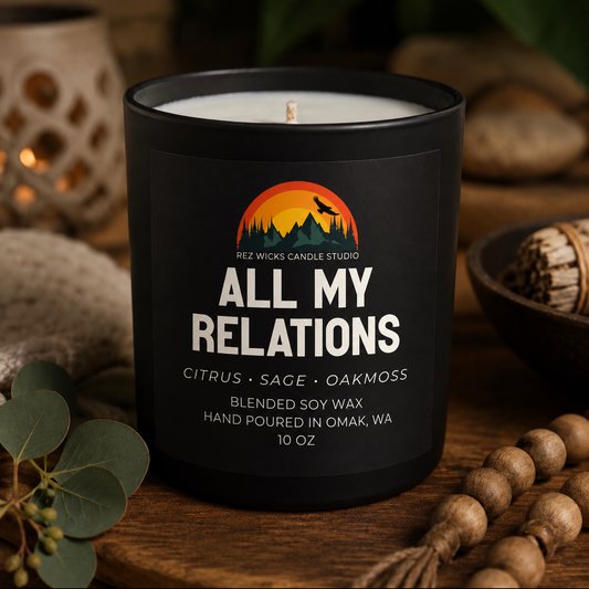 All My Relations 10 oz Candle